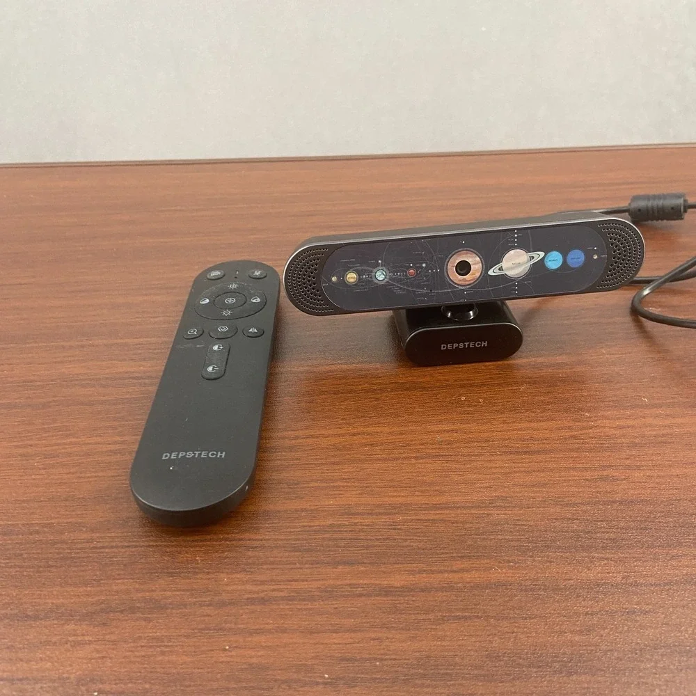 DEPSTECH USB Webcam Camera With Remote Control Computer Conference Video Call
